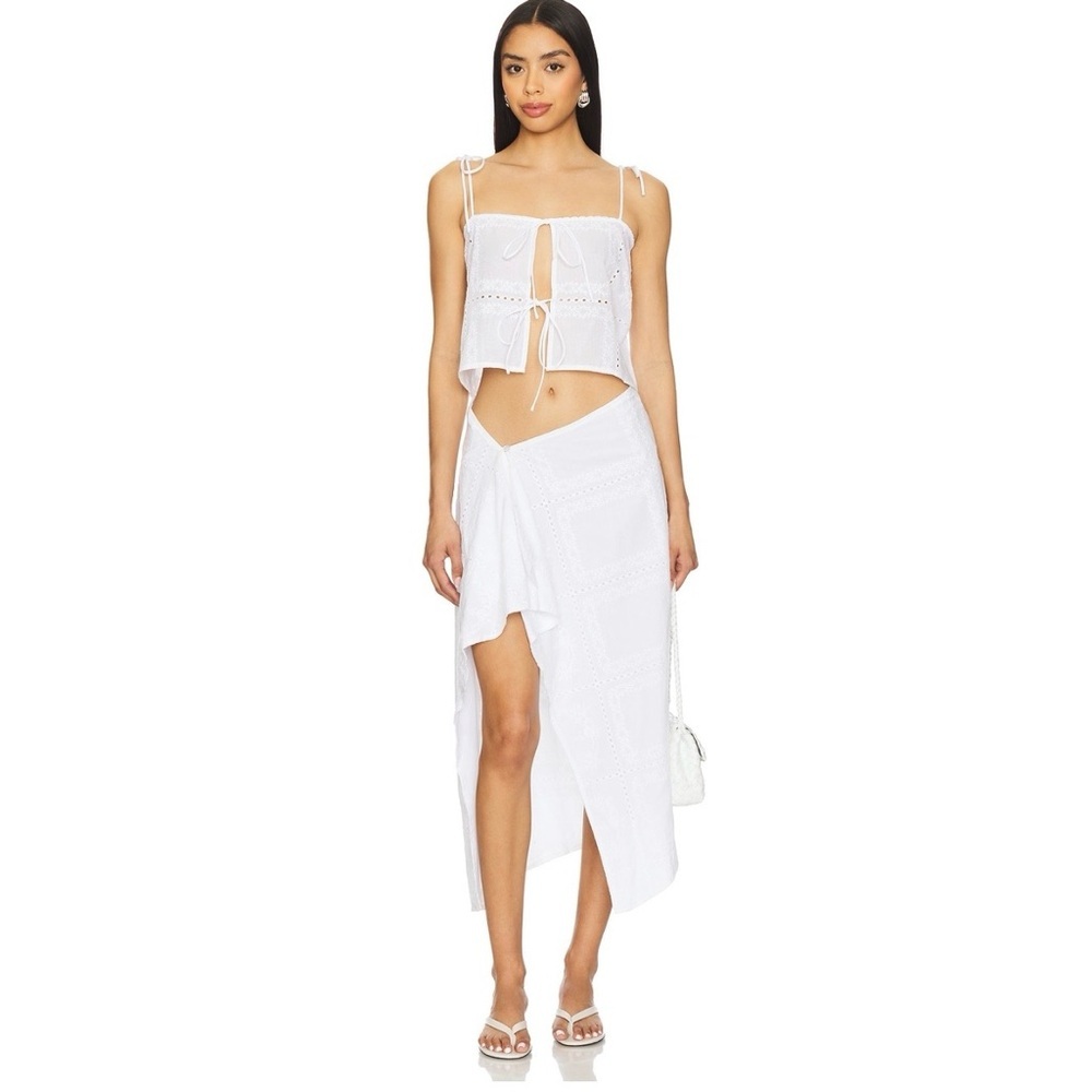 SNDYs Asta White Two-Piece Set: worn once!